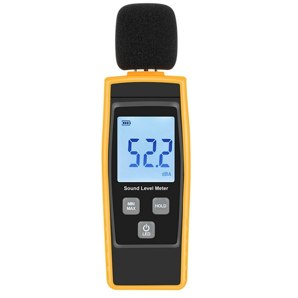 Decibel Meter Mini Digital Sound Level Meter Noise Measuring Instrument Decibel Monitoring Tester with Noise Reader Range 30-130dBA Precise Decibel Meter Mini Digital Sound Level Meter Noise Measuring Instrument Decibel Monitoring Tester with Noise Reader Range 30-130dBA Precise